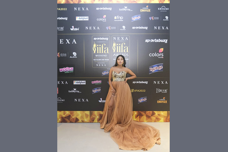 IIFA Awards 2022 Neha Shastri walked the green carpet