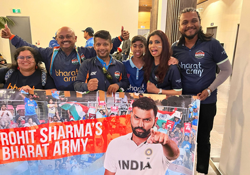 Guinness Record holder’s composition enthrals Indian cricket fans at the ICC T20 World Cup