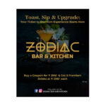 Unlock a Premium Drinking Experience with Zodiac Bar & Kitchen's Exclusive Offer