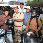 Helmet Distribution Drive Held in Hyderabad to Promote Road Safety