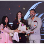 WBR Corp Chairman Mr. S K Sahu and Director Ms. Shilpa Gupta welcomes Chief Guest Ms. Kiara Advani